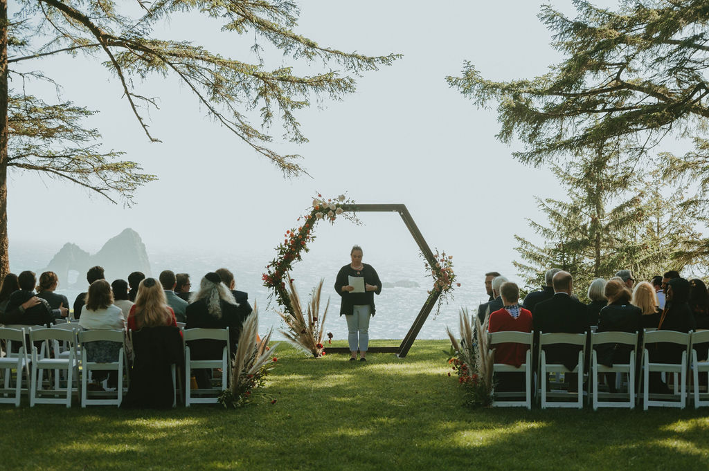 Southern Oregon Coast Intimate Wedding at Crook Point
